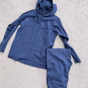 Banana Republic Navy Blue Cashmere Set